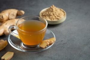 <img src="foo.jpg" alt="benefits of ginger tea" /> 