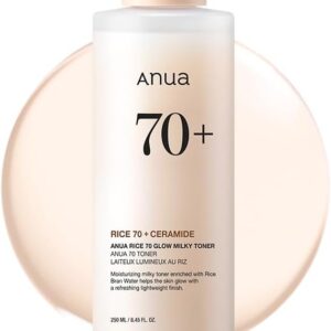 Achieve Glow Skin with ANUA Rice 70 Milky Toner 