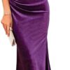 GRACE KARIN Women Cowl Neck Long Formal Dresses - Image 5